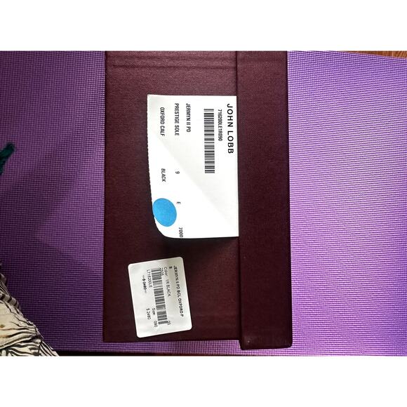 $2340 John Lobb Jermyn II Shoes NEW in Black Size 9 UK, 10 US comes w/ Shoe Tree - Picture 10 of 12